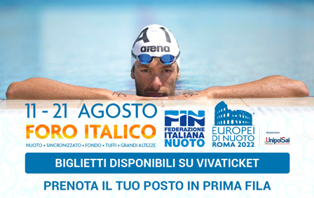  In vendita i biglietti degli Europei di Nuoto Roma 2022